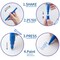 12 Colors Acrylic Paint Pens for Kid 0.7mm, Extra Fine Paint Pens Acrylic Markers Canvas, Rock Painting, Wood, Fabric, Ceramic, Stone, Metal, Art Supplies